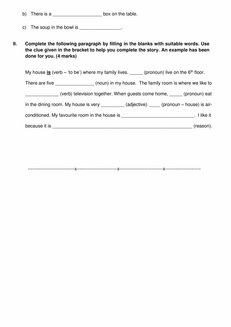 Sample Question Paper For Basic Level Students - Notes - LearnPick India