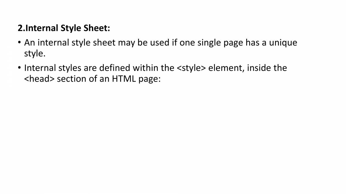 Introduction To CSS - PowerPoint Slides - LearnPick India