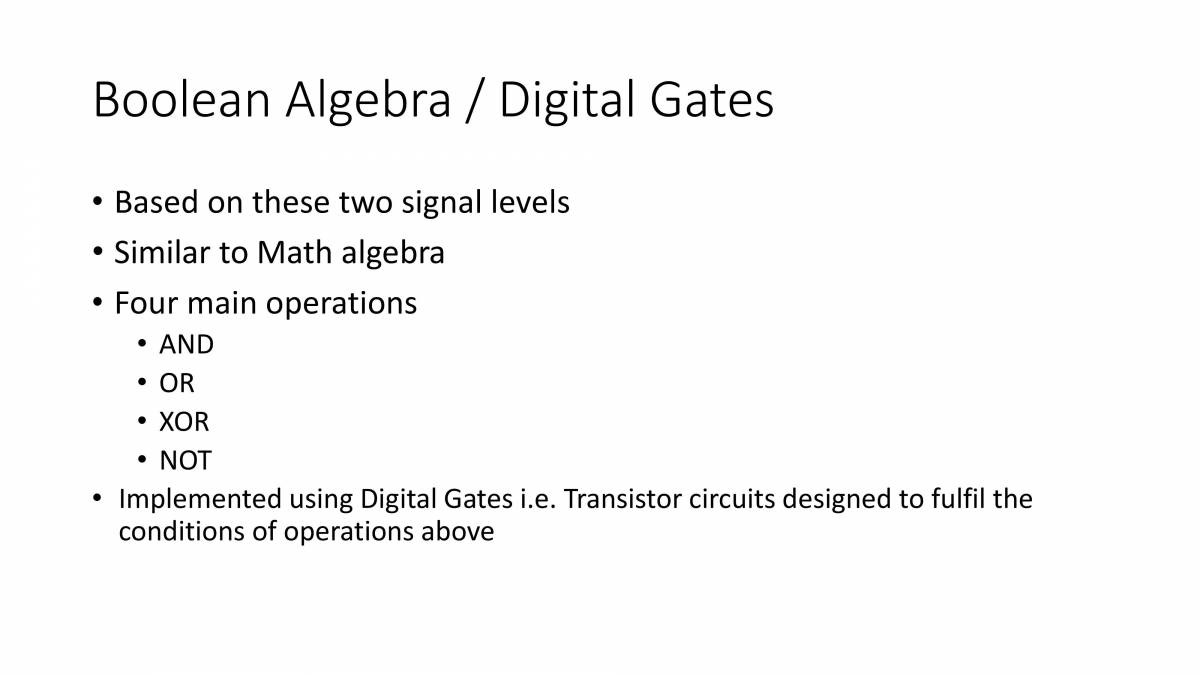 Boolean Algebra - PowerPoint Slides - LearnPick India