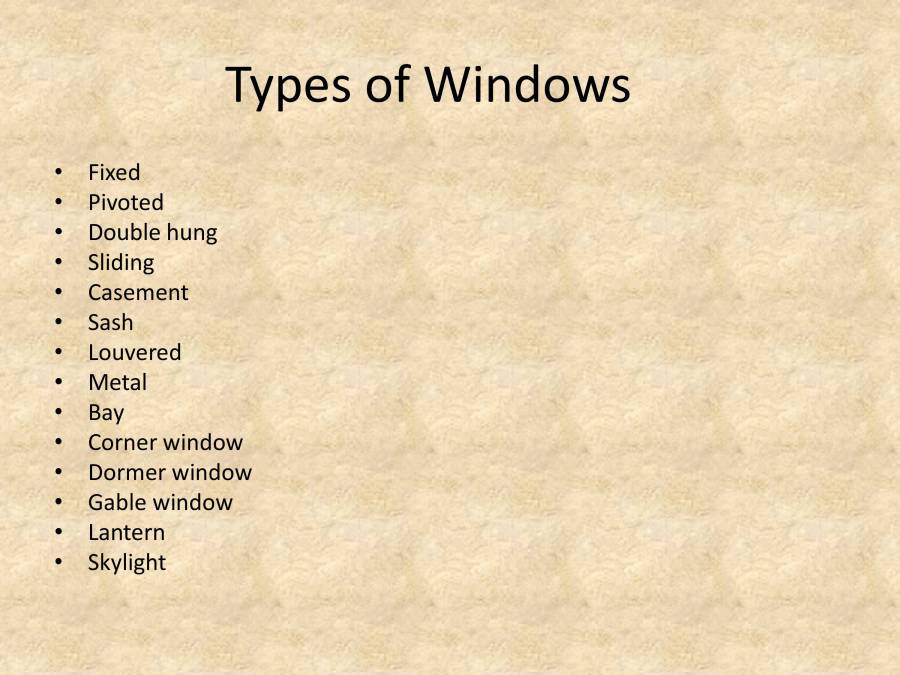 Common Building Components - PowerPoint Slides - LearnPick India