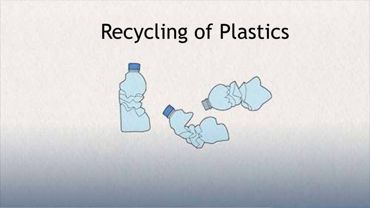 Recycling Of Plastics PowerPoint Slides LearnPick India