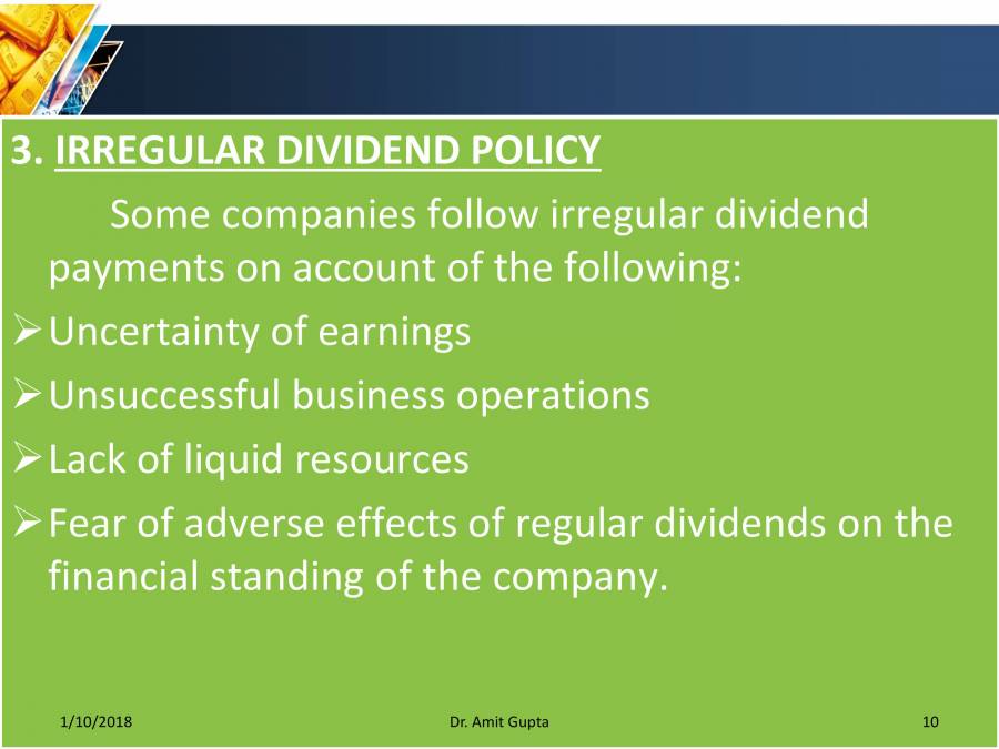 Introduction To Dividend PowerPoint Slides LearnPick India
