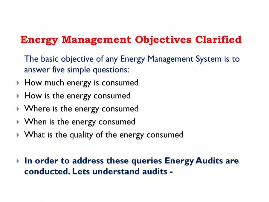 Introduction To Energy Management PowerPoint Slides LearnPick India