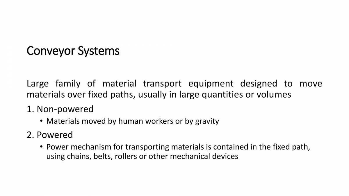Material Handling PowerPoint Slides LearnPick India