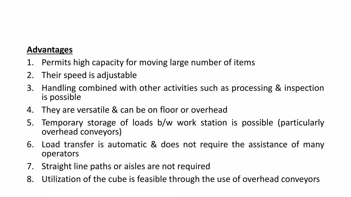 Material Handling PowerPoint Slides LearnPick India