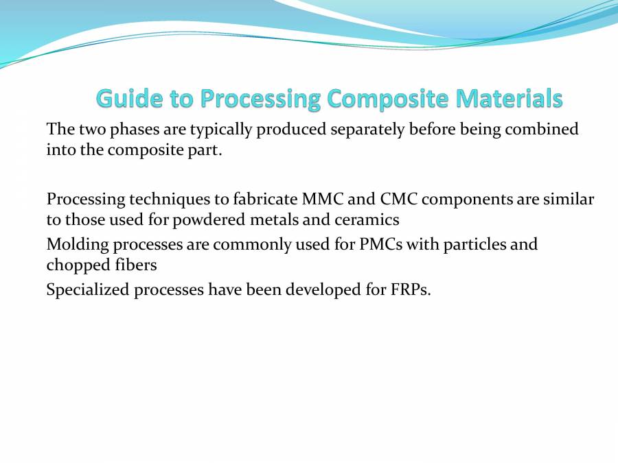 Composite Materials PowerPoint Slides LearnPick India
