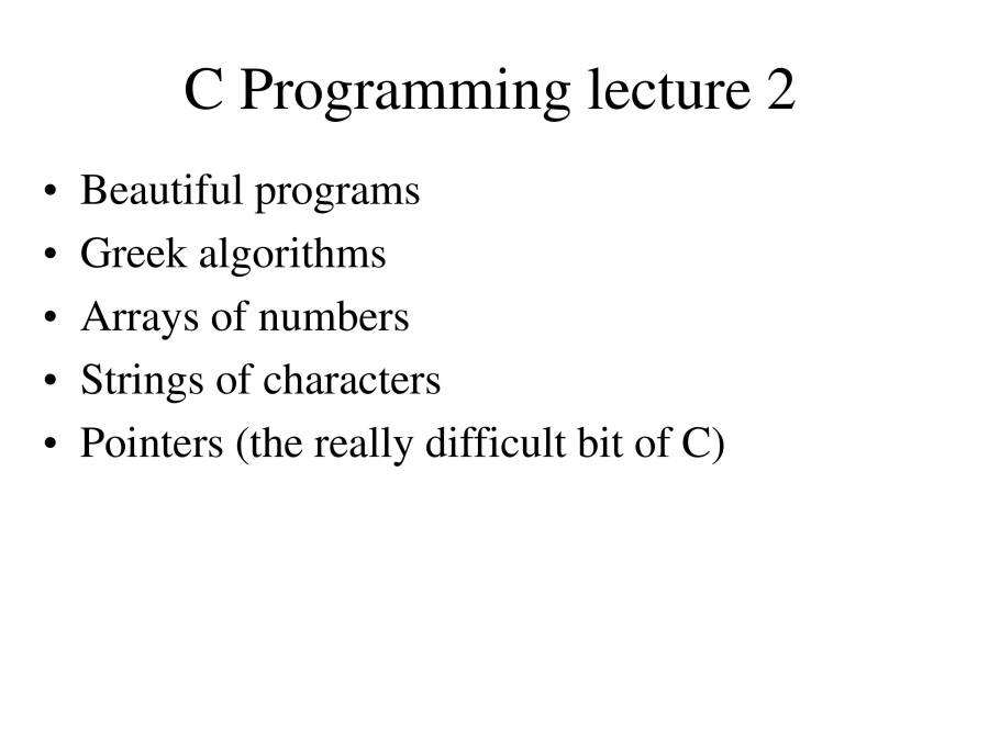 PowerPoint Presentations (PPT) Collection for C, C++ - LearnPick