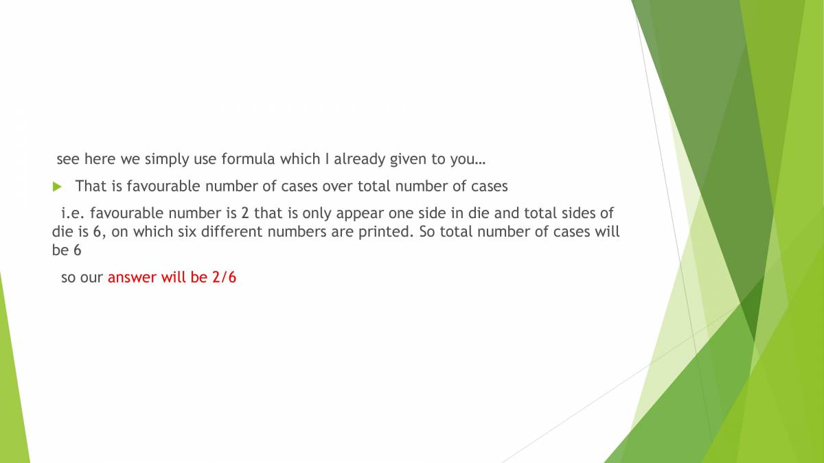 Probability Basics - PowerPoint Slides - LearnPick India