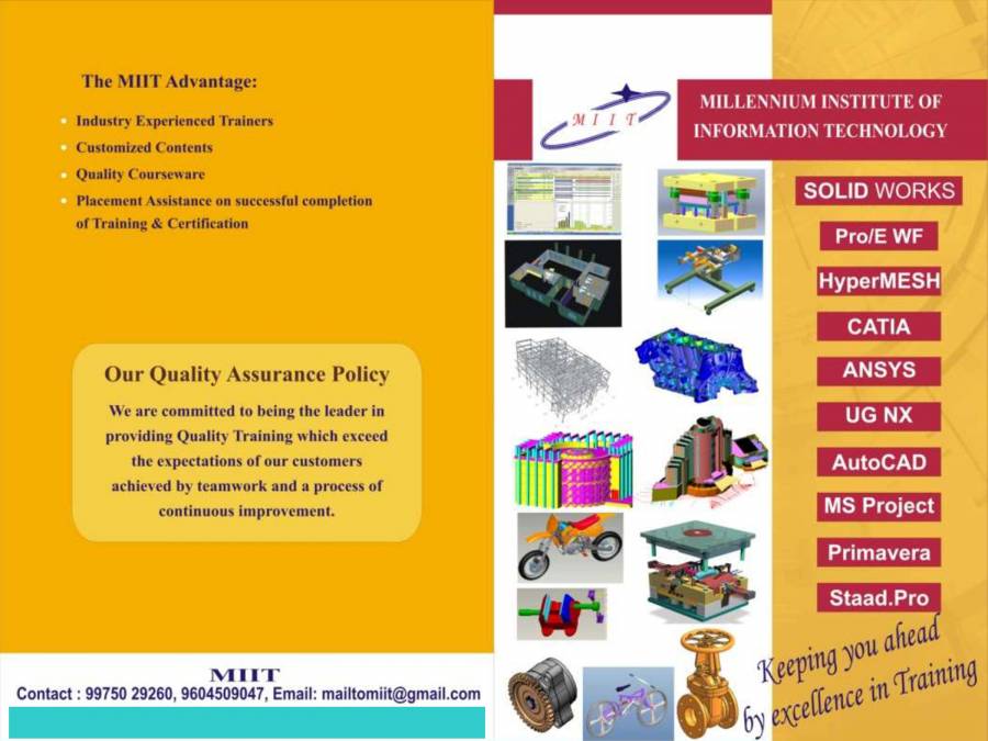 CAD CAM Training Centre - Nagpur - PowerPoint Slides - LearnPick India