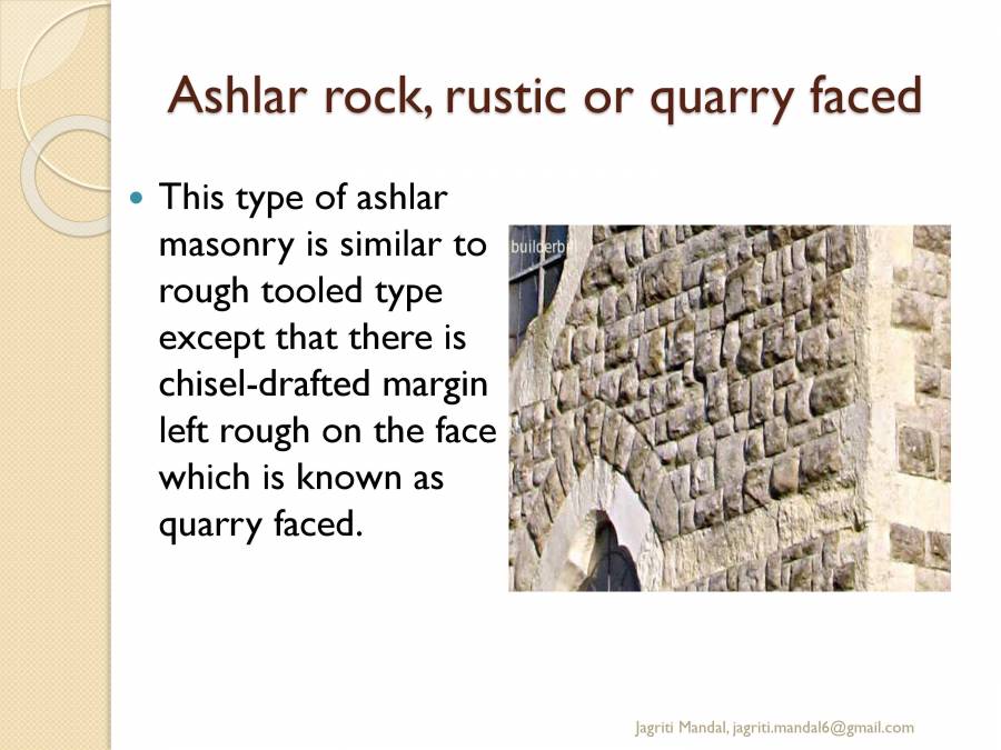 Stone Masonry Building Material PowerPoint Slides LearnPick India