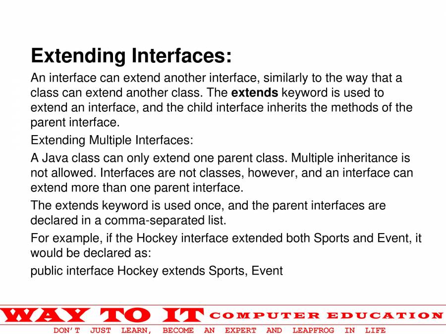 Java Basics - PowerPoint Slides - LearnPick India