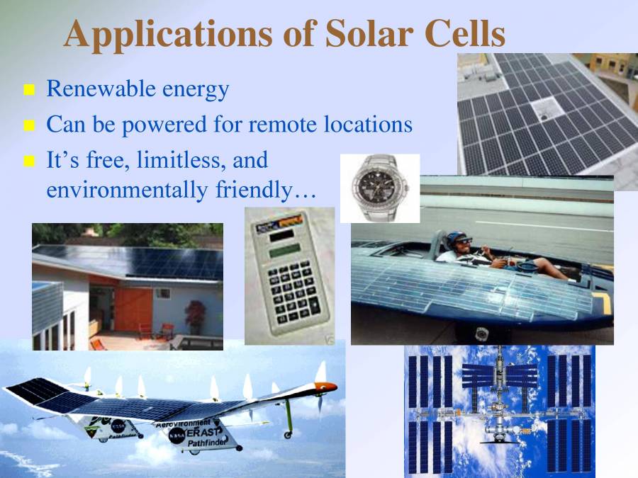 Solar Cell Technology PowerPoint Slides LearnPick India