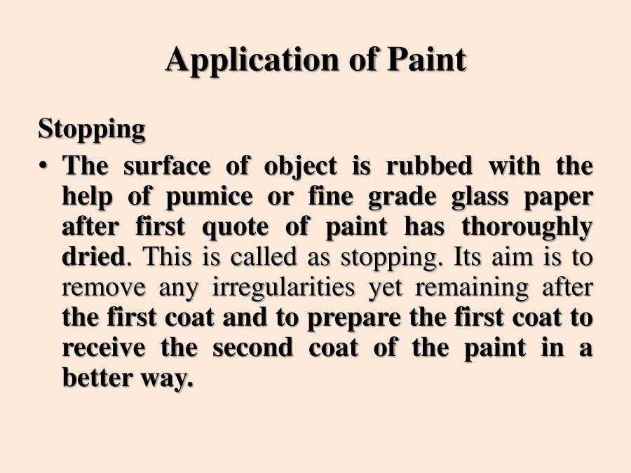PPT On Building Construction Material (Paints) - PowerPoint Slides ...