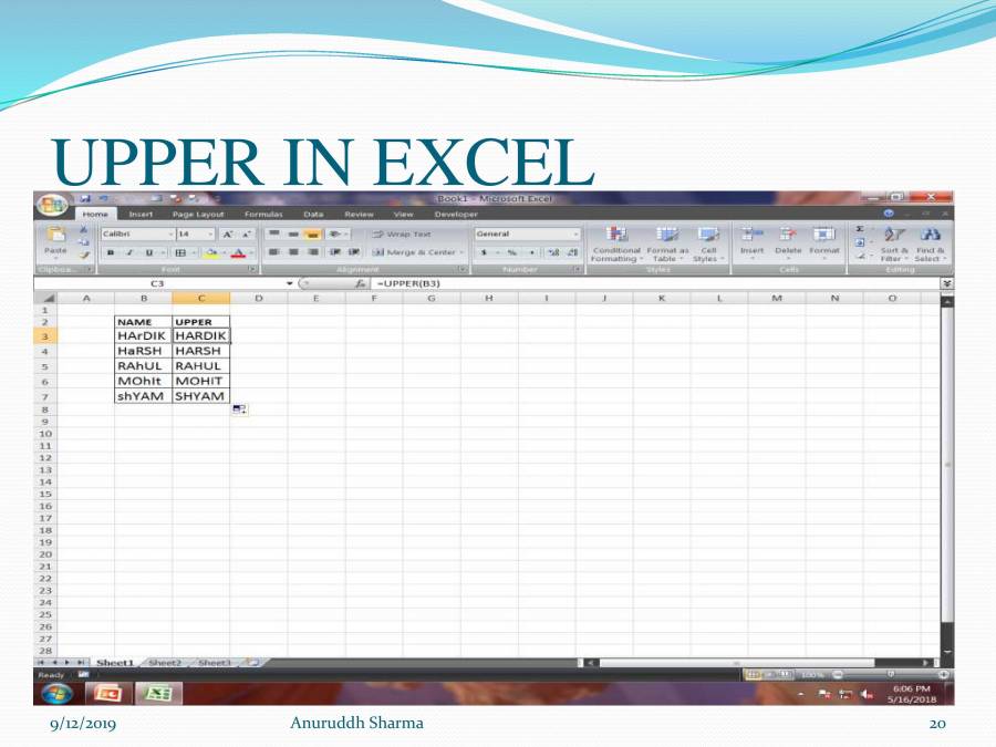 PPT On Excel Power Point For Excel Learner - PowerPoint Slides ...