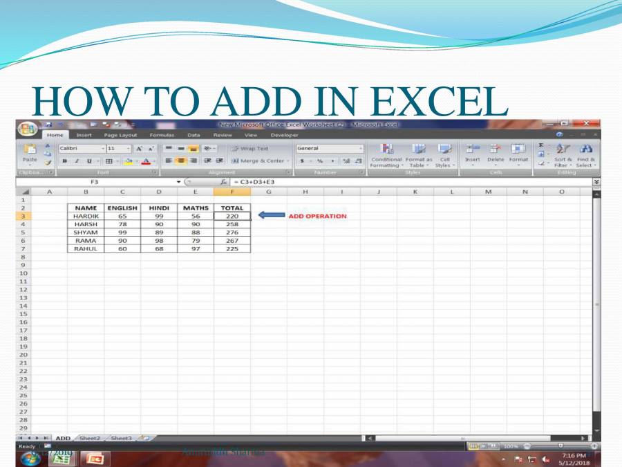 PPT On Excel Power Point For Excel Learner - PowerPoint Slides ...