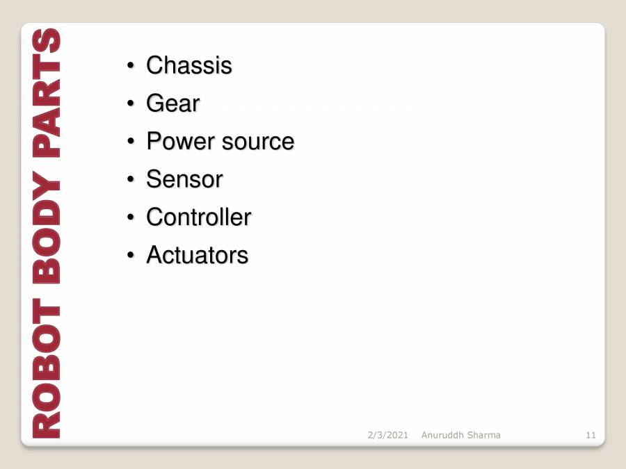 Robotics Learning Course PPT Easy To Learn - PowerPoint Slides ...