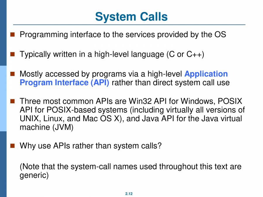 Operating System Structures - PowerPoint Slides - LearnPick India