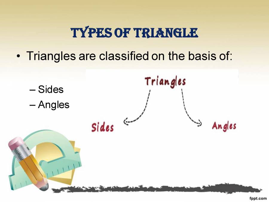 Presentation On Types Of Triangle (Class 8 Maths) PowerPoint Slides