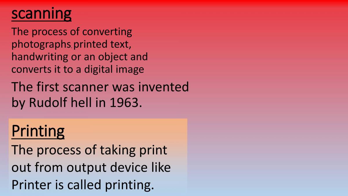 Presentation On Working With Computer Peripherals - PowerPoint Slides ...
