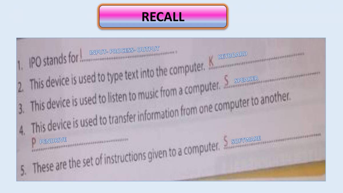 Presentation On Working With Computer Peripherals - PowerPoint Slides ...