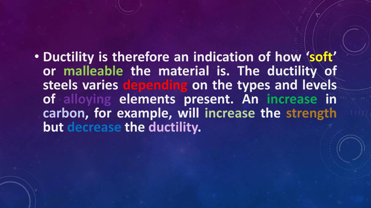 Presentaion On Mechanical Engineering Mechanical Property Of
