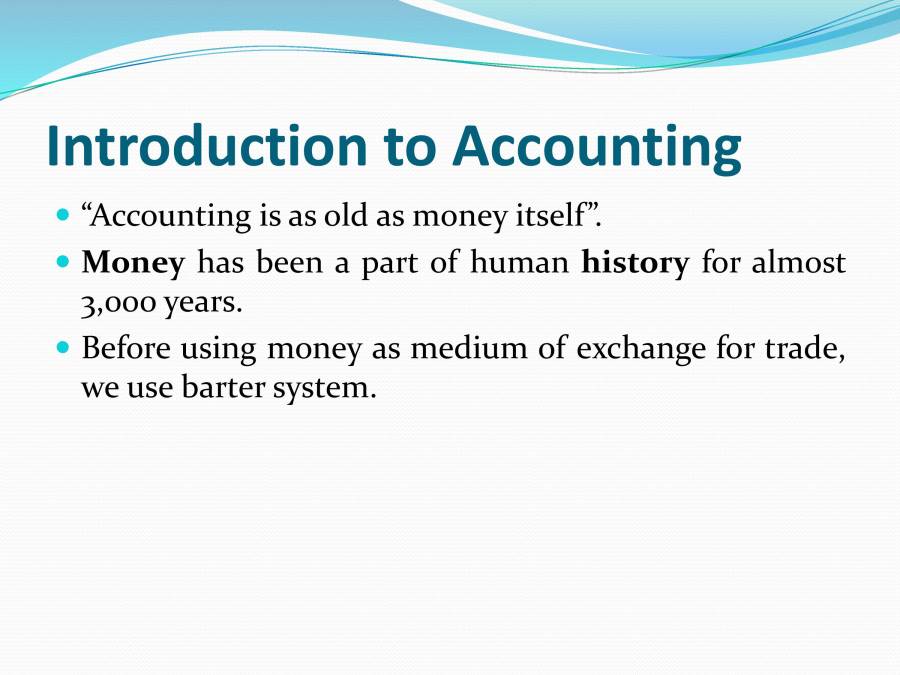 Presentation On Fundamentals Of Accounting PowerPoint Slides