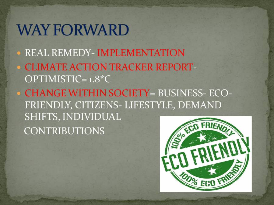 Presentation On Analysis Of Kyoto Protocol - PowerPoint Slides ...