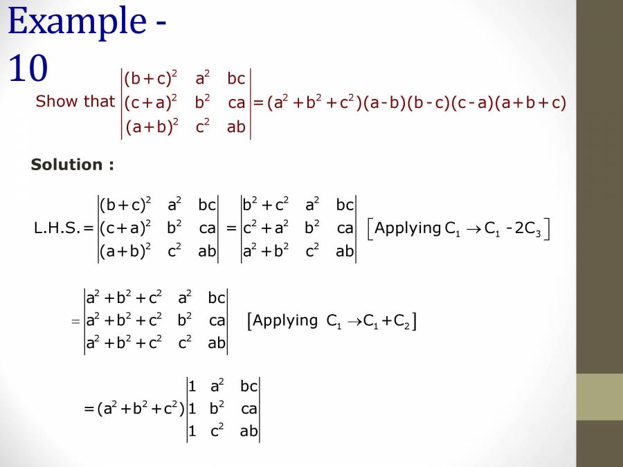12 CBSE Maths-Matrices - PowerPoint Slides - LearnPick India
