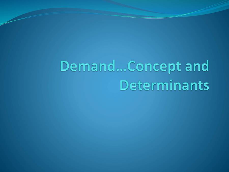 Demand And Supply PowerPoint Slides LearnPick India