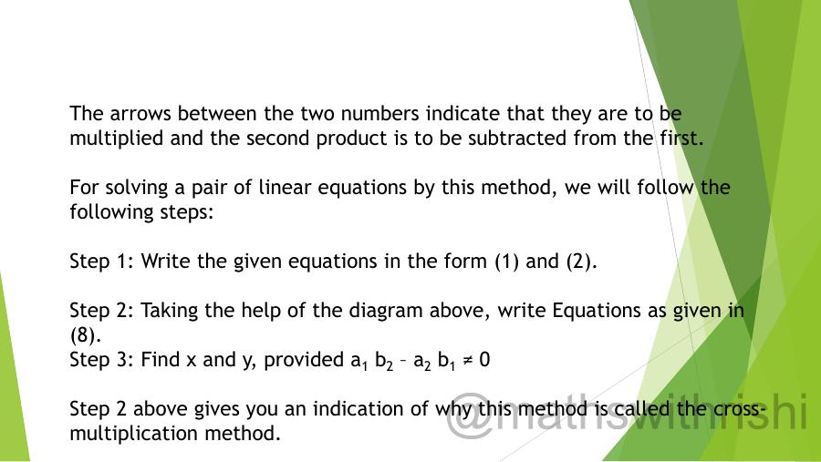 PAIR OF LINEAR EQUATIONS IN TWO VARIABLES (Class 10th) - PowerPoint ...