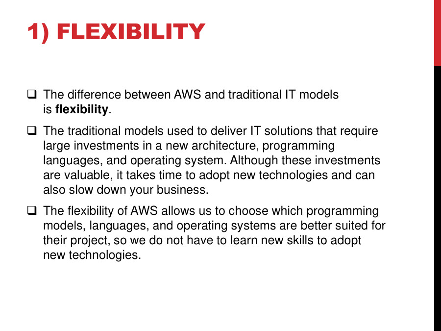 Amazon Web Services Powerpoint Slides Learnpick India