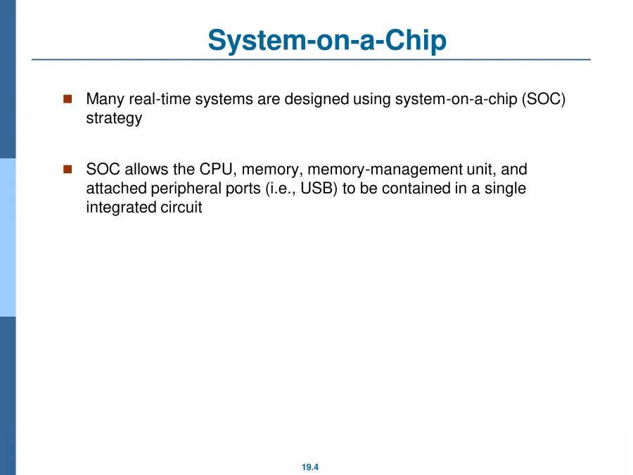 Operating System- Real- Time Systems - PowerPoint Slides - LearnPick India