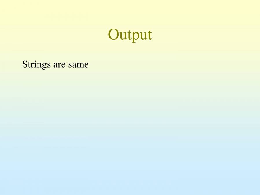 String Functions Of C - PowerPoint Slides - LearnPick India