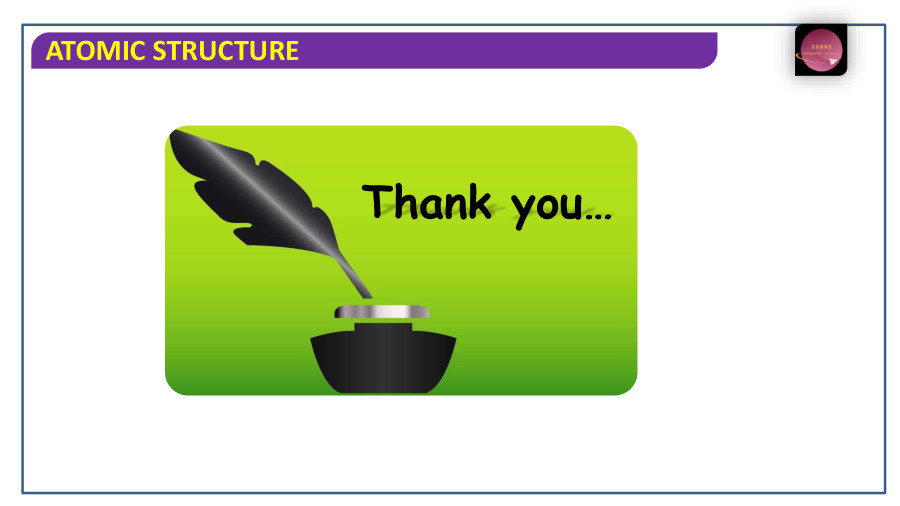 Atomic Structure - PowerPoint Slides - LearnPick India