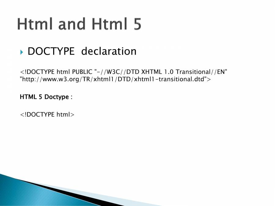 HTML 5 Course - PowerPoint Slides - LearnPick India