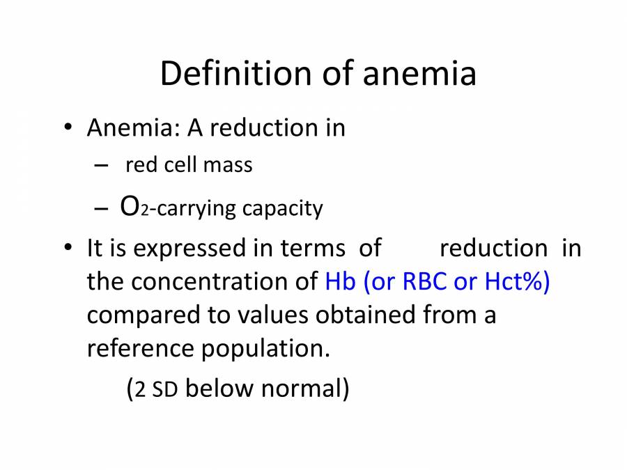 Anemia PowerPoint Slides LearnPick India