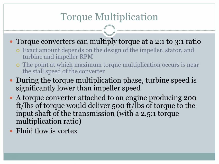 Torque Converter PowerPoint Slides LearnPick India