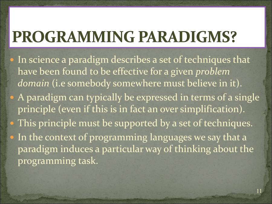 Generation Of Computer Programming Languages - PowerPoint Slides ...