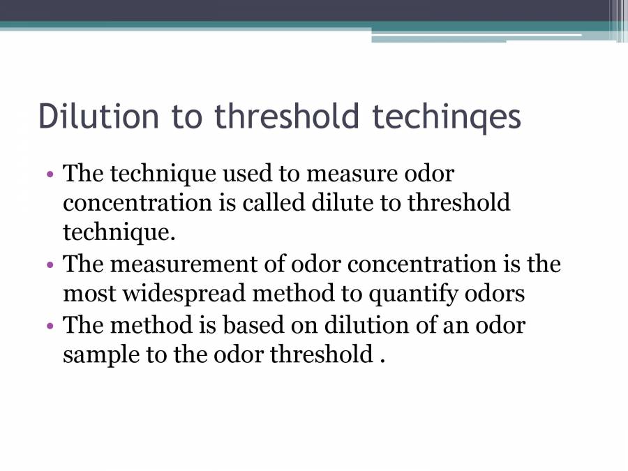 Odor Measurement And Control PowerPoint Slides LearnPick India