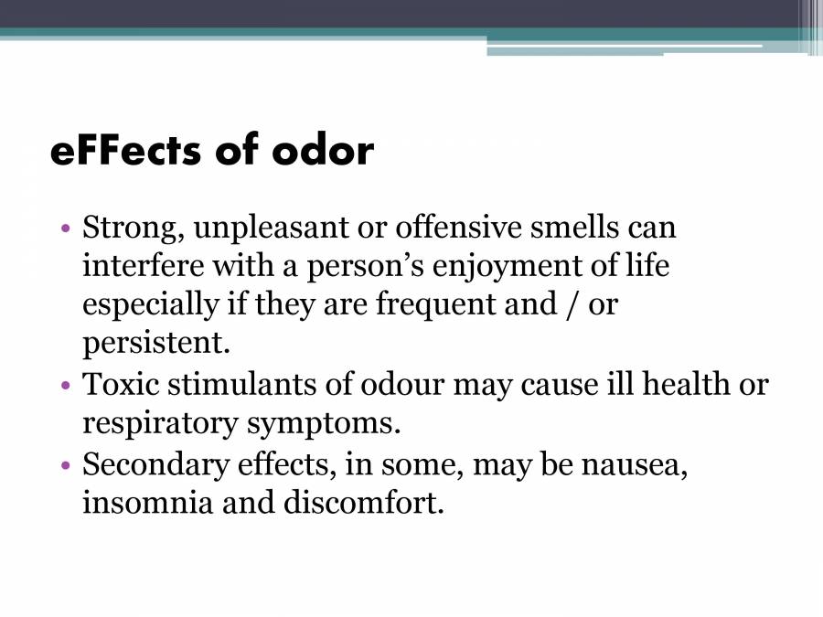 Odor Measurement And Control PowerPoint Slides LearnPick India