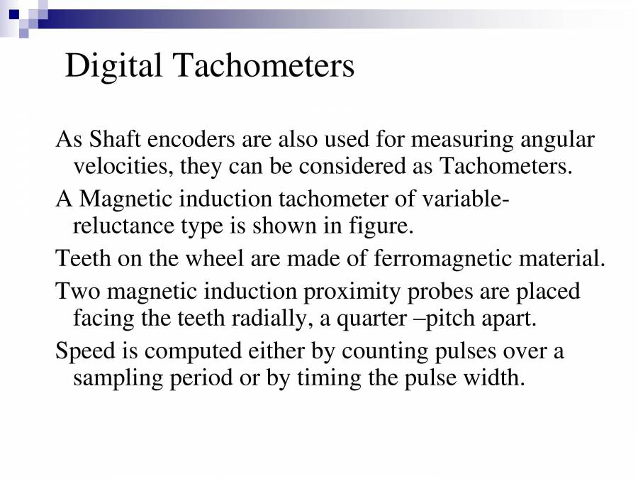 Digital Transducers PowerPoint Slides LearnPick India