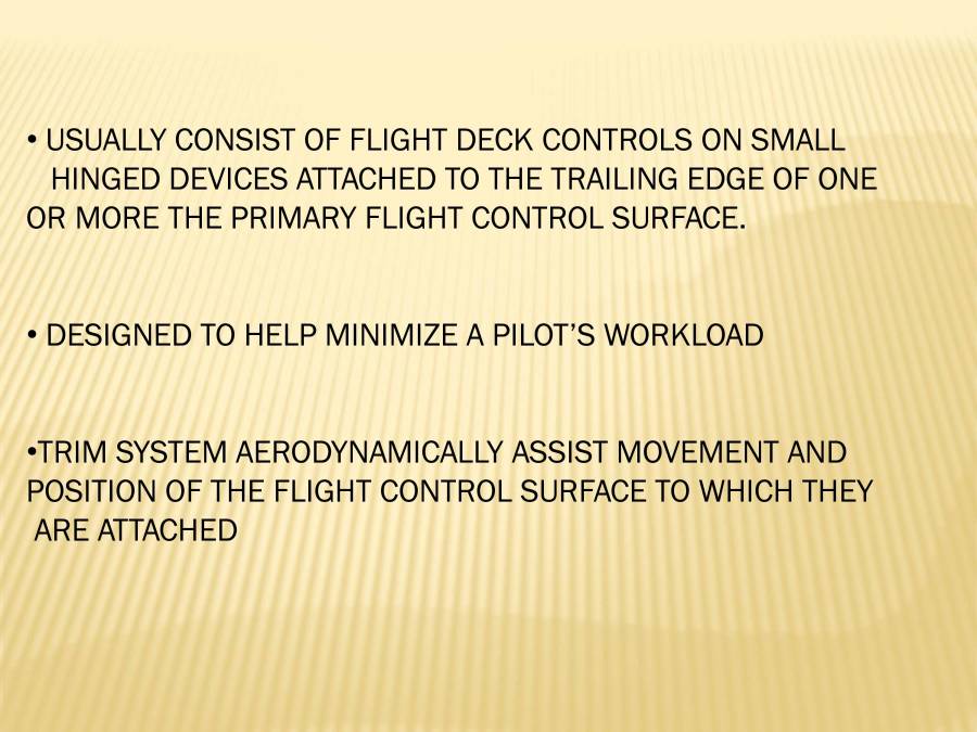 Aircraft Secondary Control Surfaces PowerPoint Slides LearnPick India