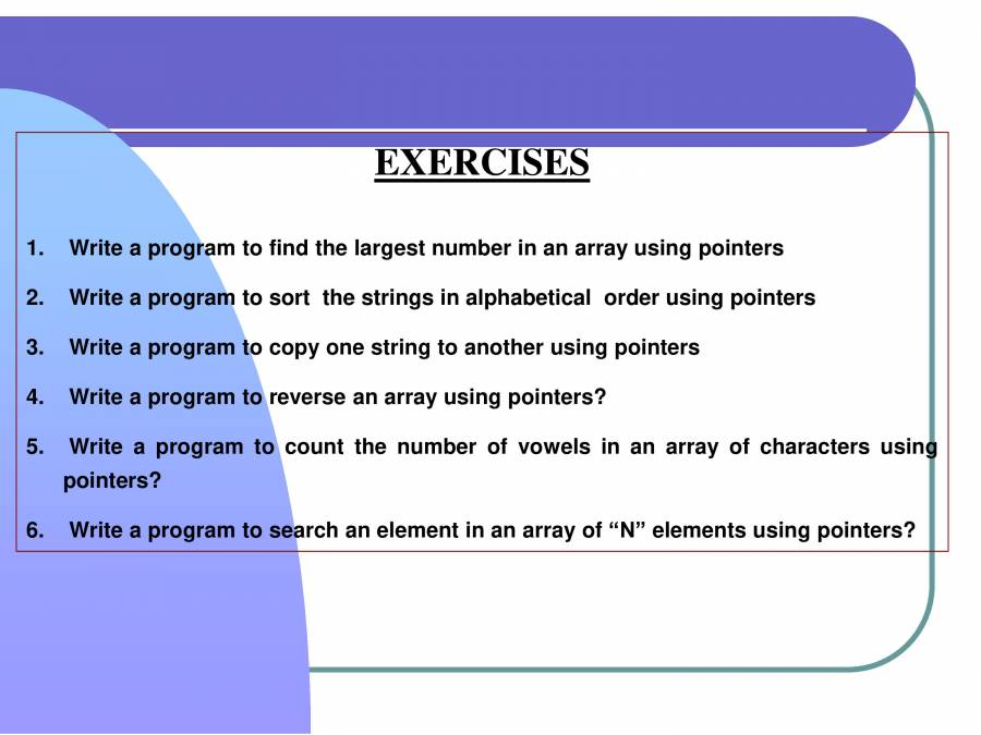 Dynamic Memory Allocation In C - PowerPoint Slides - LearnPick India