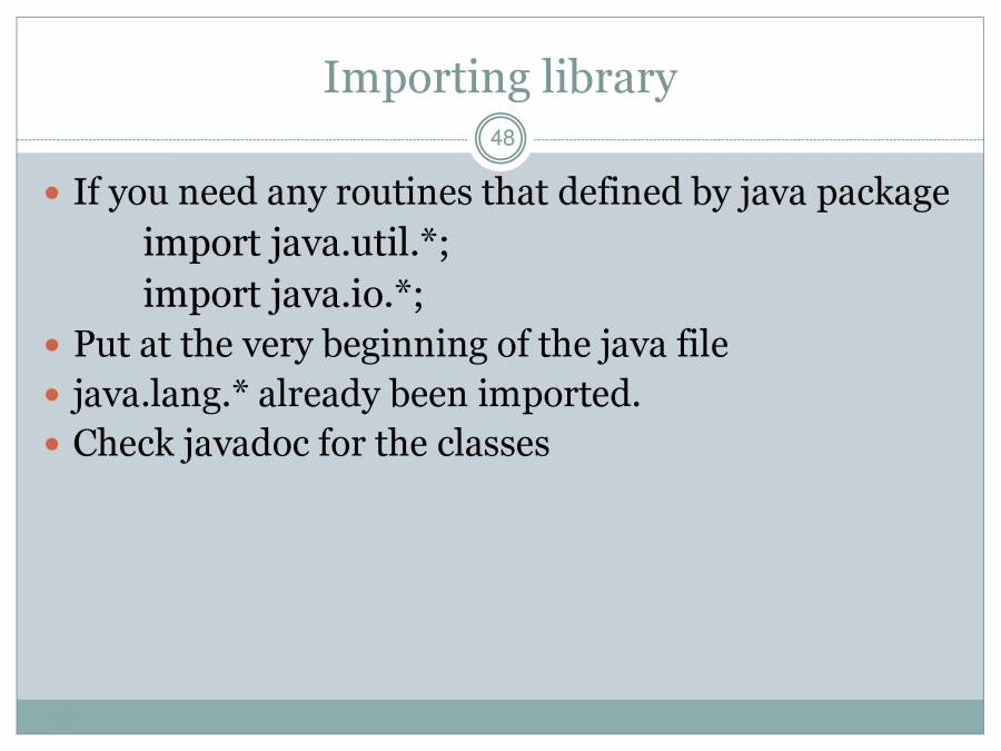 Introduction To Java - PowerPoint Slides - LearnPick India