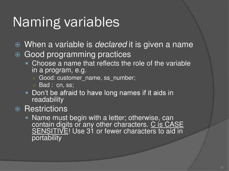 In To C Programming - PowerPoint Slides - LearnPick India