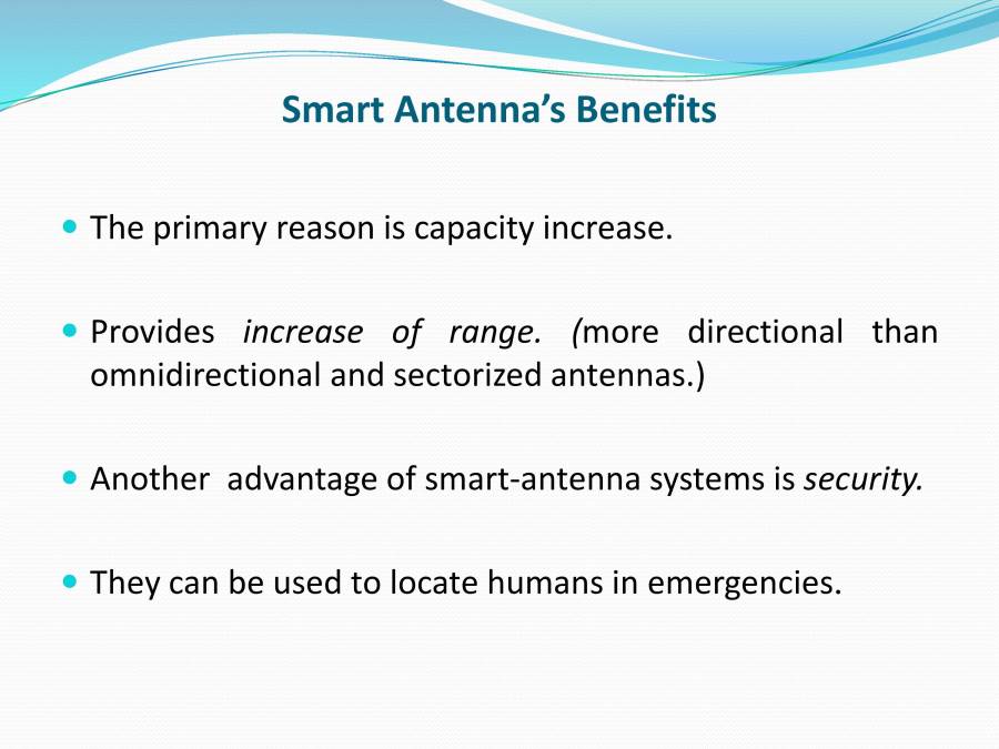 Smart Antenna PowerPoint Slides LearnPick India