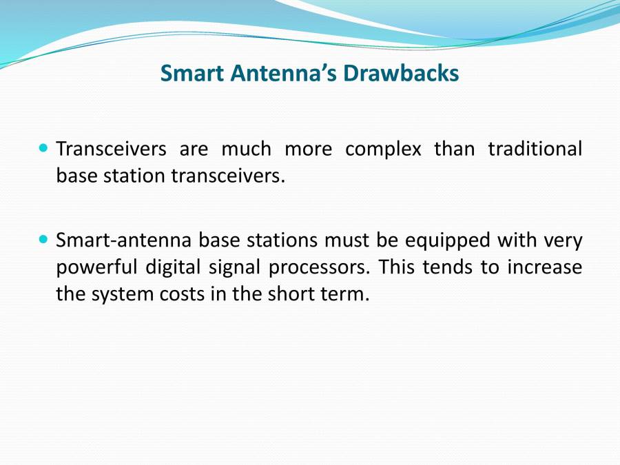 Smart Antenna PowerPoint Slides LearnPick India