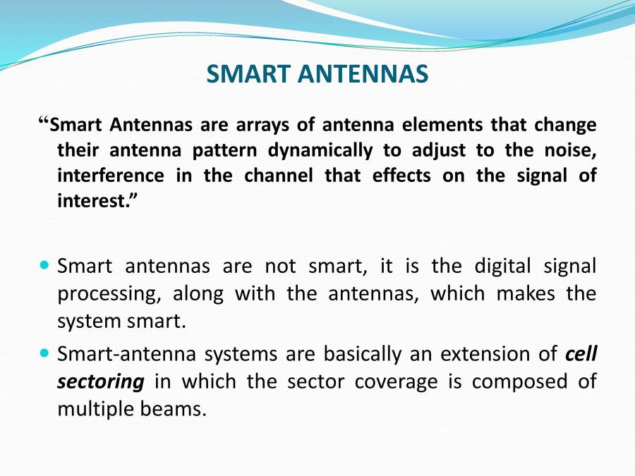 Smart Antenna PowerPoint Slides LearnPick India