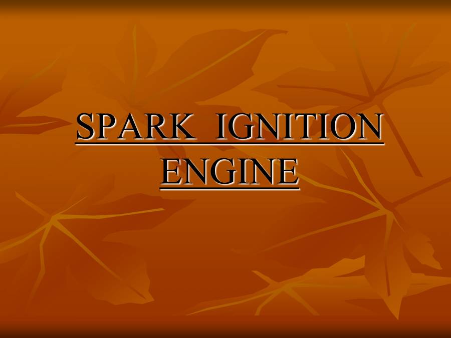 KNOCKING IN IC ENGINES PowerPoint Slides LearnPick India