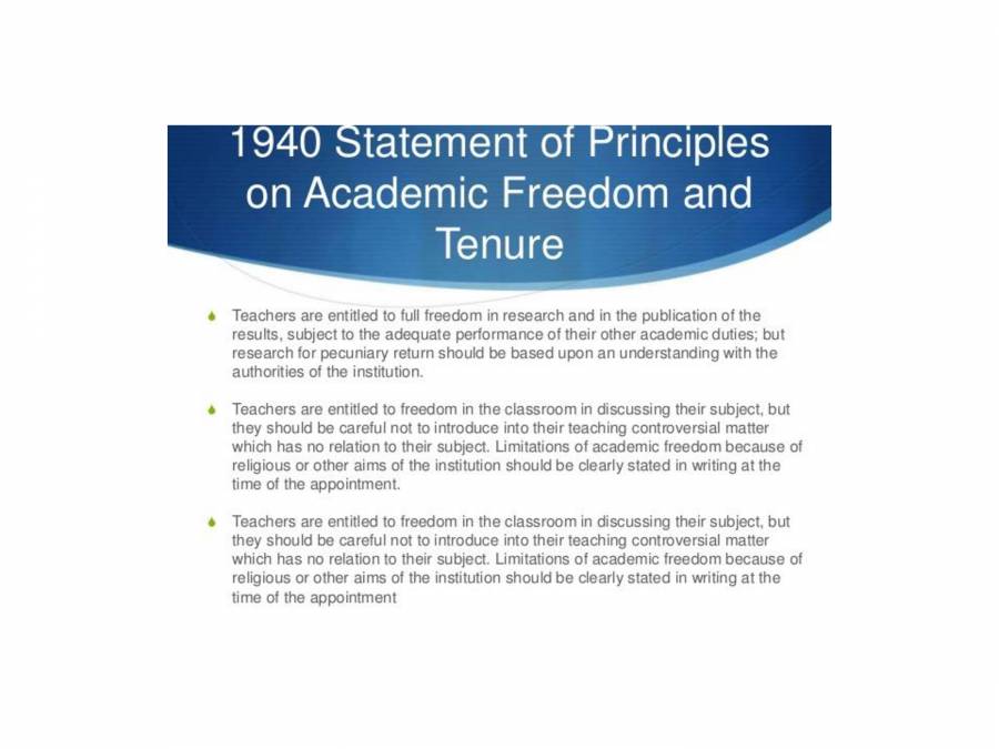 Academic Freedom PowerPoint Slides LearnPick India